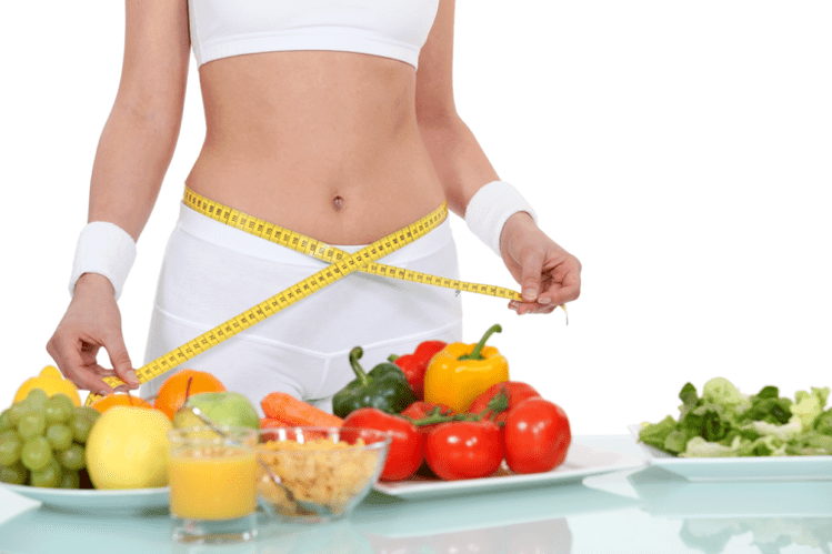 Regras de nutrición para perder peso en 10 quilos nun mes
